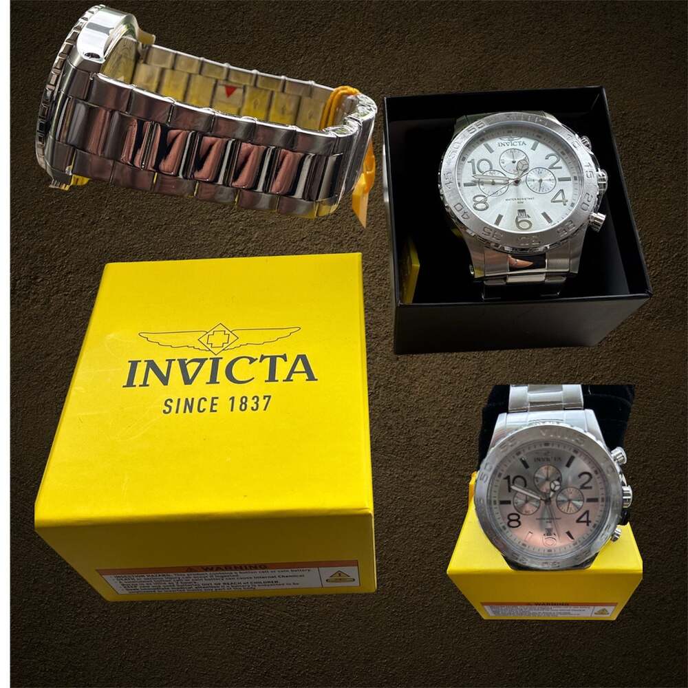 Men”s Invicta specialty 1269 bracelet Stainless Steel Chronograph Watch